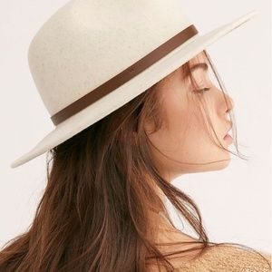 Free people cream hat